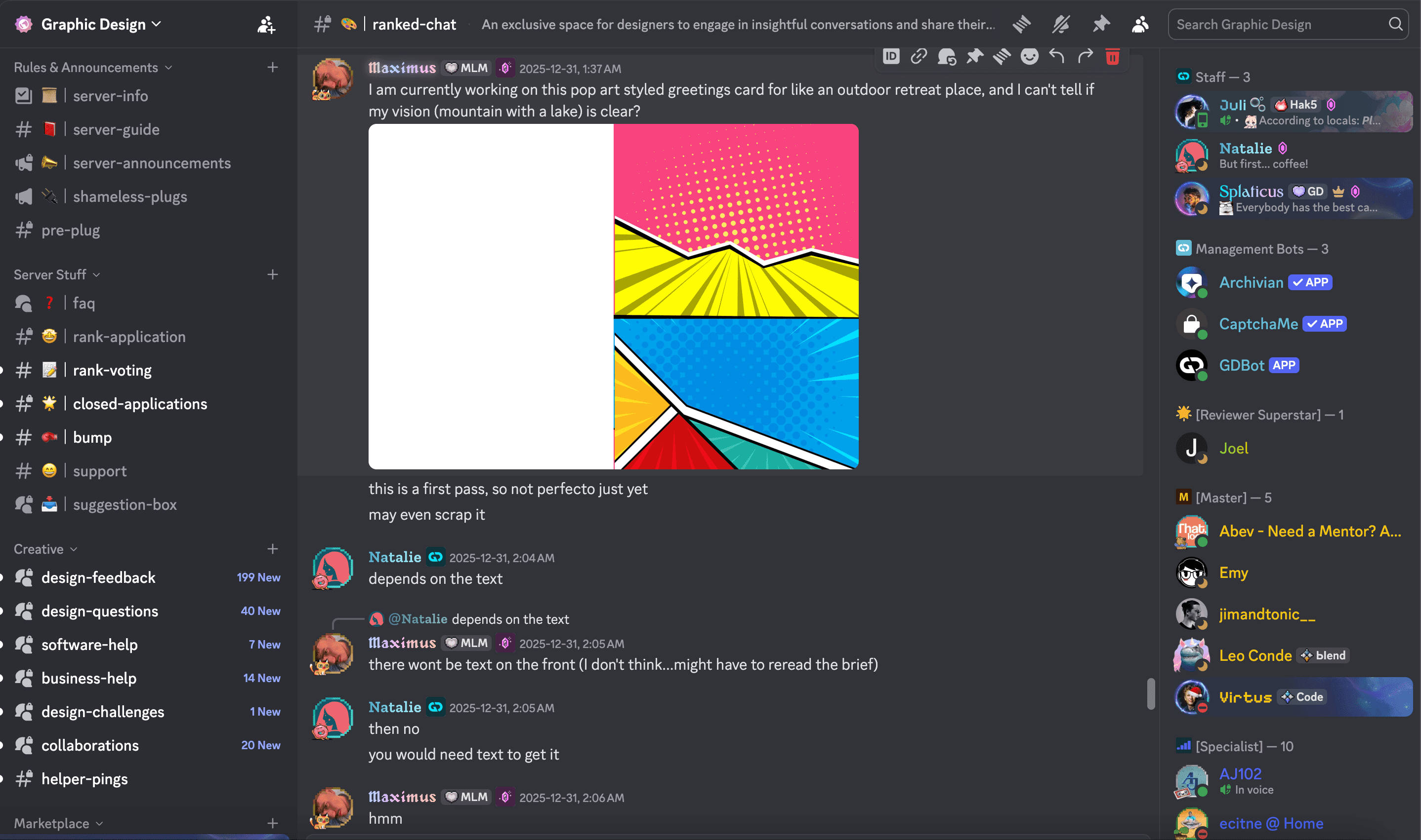Active chat preview