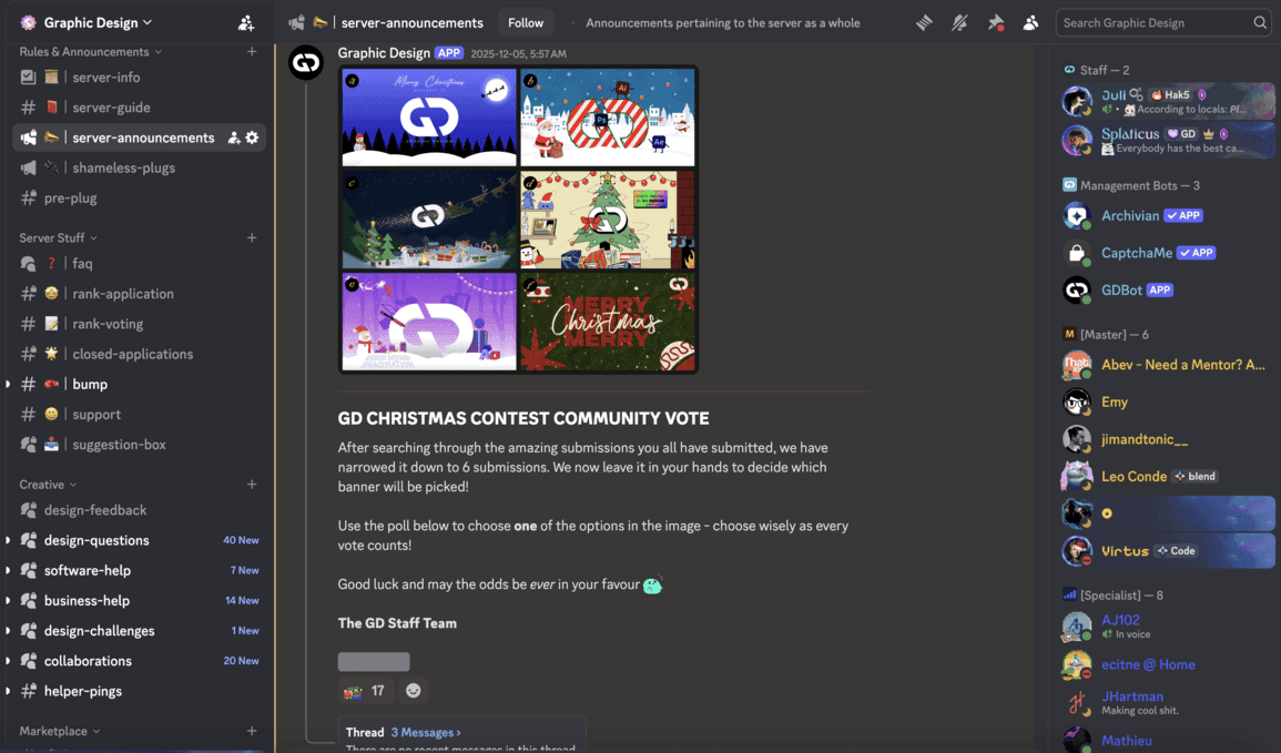 Contest announcement